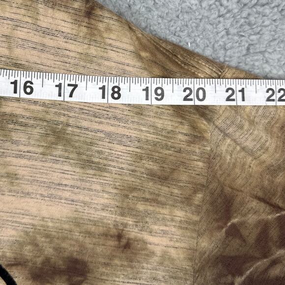 Affliction X American Customs Men's Skull Tee Shirt Abstract Brown Black SZ 2XL - Picture 7 of 9